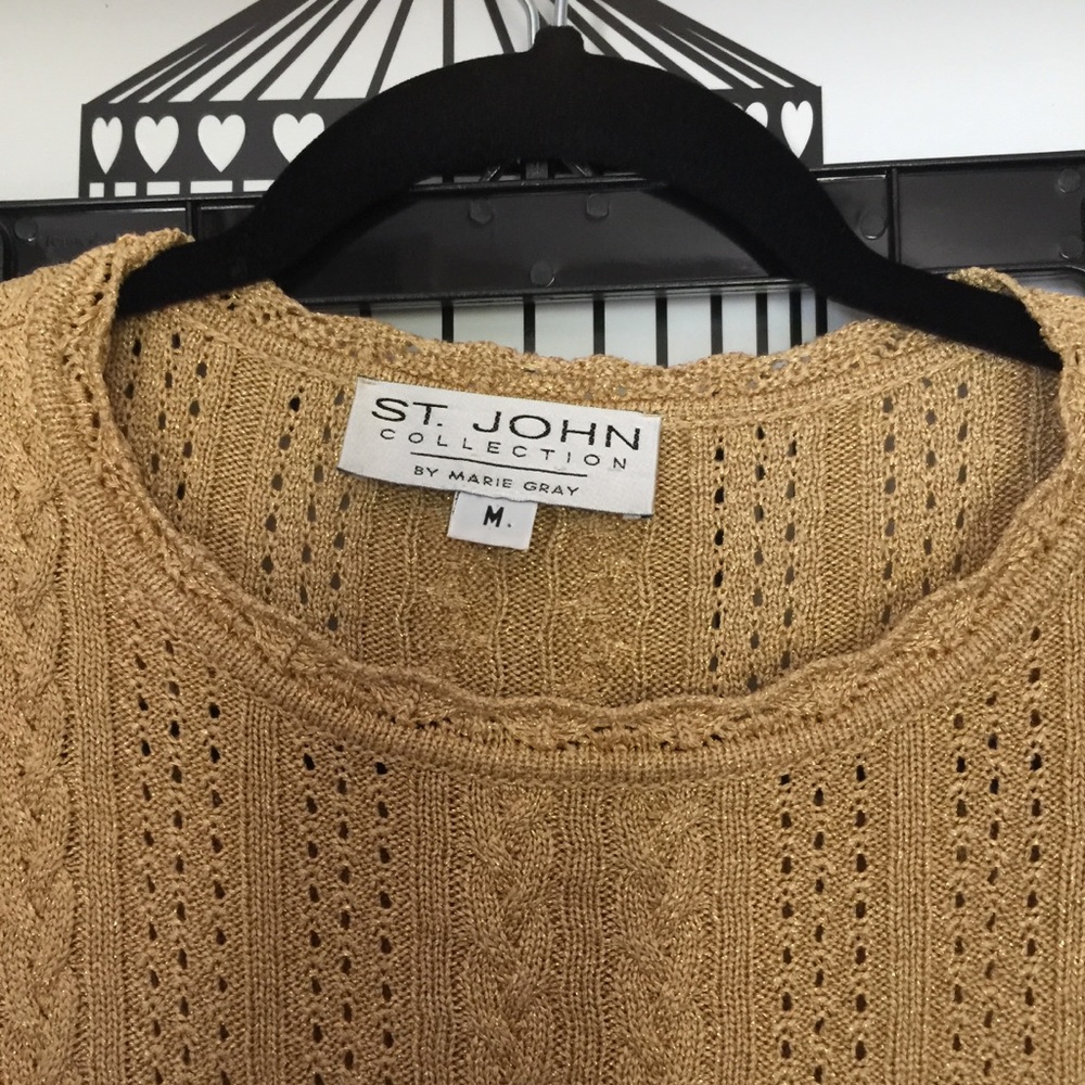 St John Collection Pullover Evening Sweater - image 5